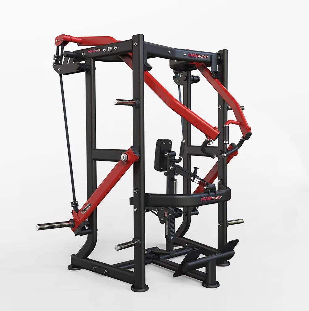 MaxPump A7048 Máquina de remo con asiento en la fila central