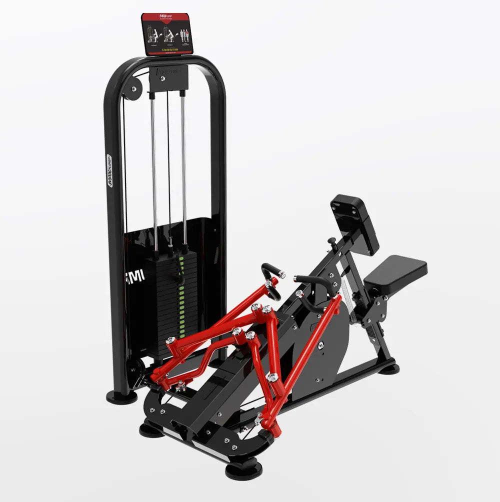 MaxPump A7100 Ultra Iso Seated Row Rowing Machine