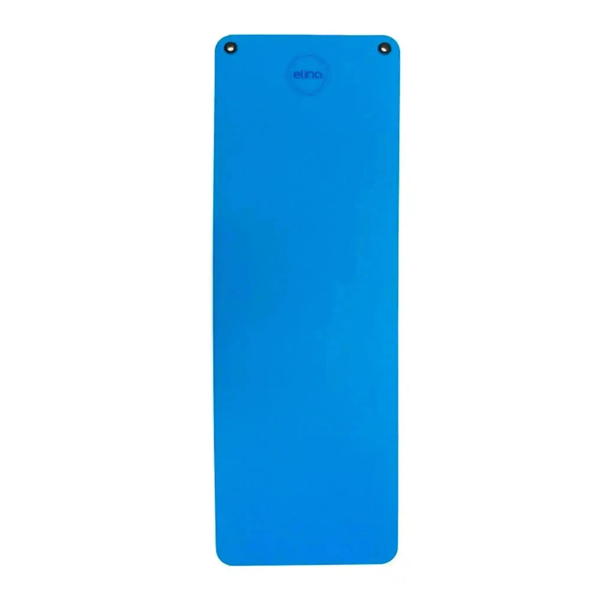 Elina Pilates Matte 140 × 58 cm Pilatesmatte in Blau, Draufsicht der ausgerollten Matte