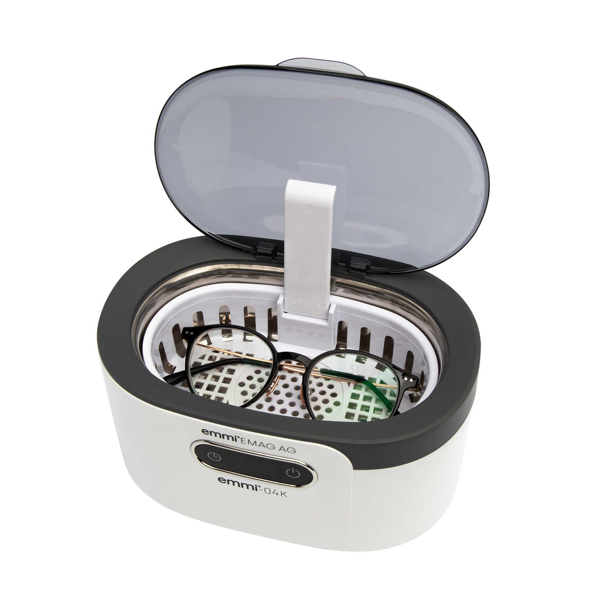 04K Ultrasonic Cleaner with Stainless Steel Tank + Dental Cleaning Concentrate 100ml