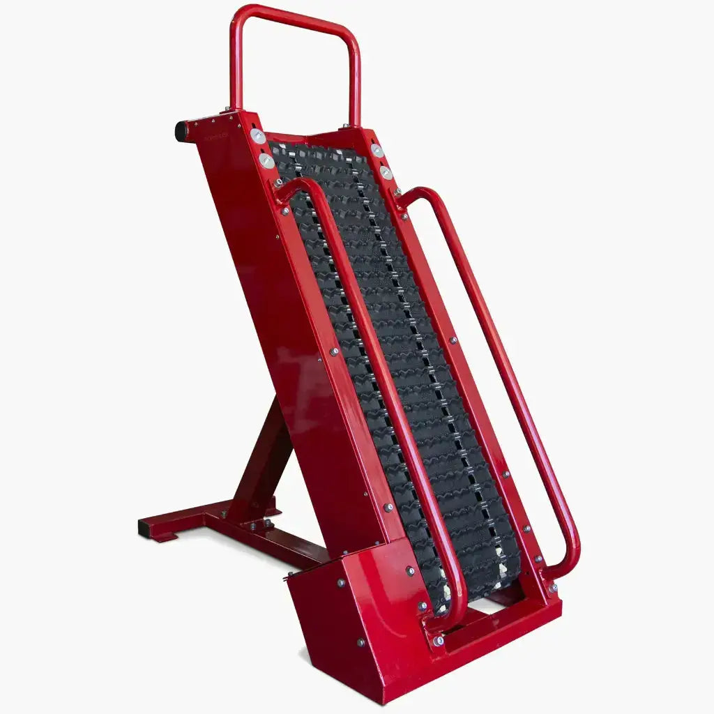 Ropeflex RX4405 Steigband-Trainer in Rot, Schrägansicht vor hellem Hintergrund