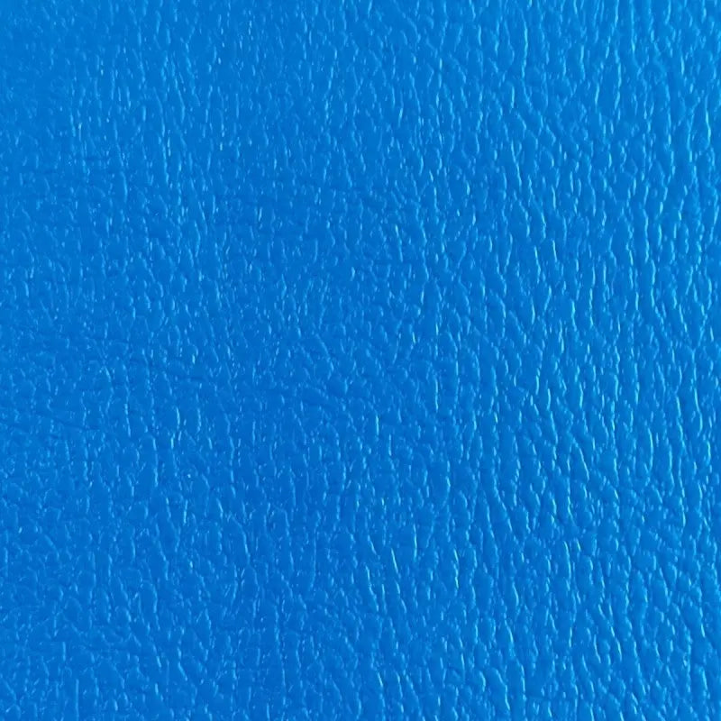 SportCom Flexi-Wall Wandschutz von Dollamur: Detail der blauen, genarbten Oberfläche