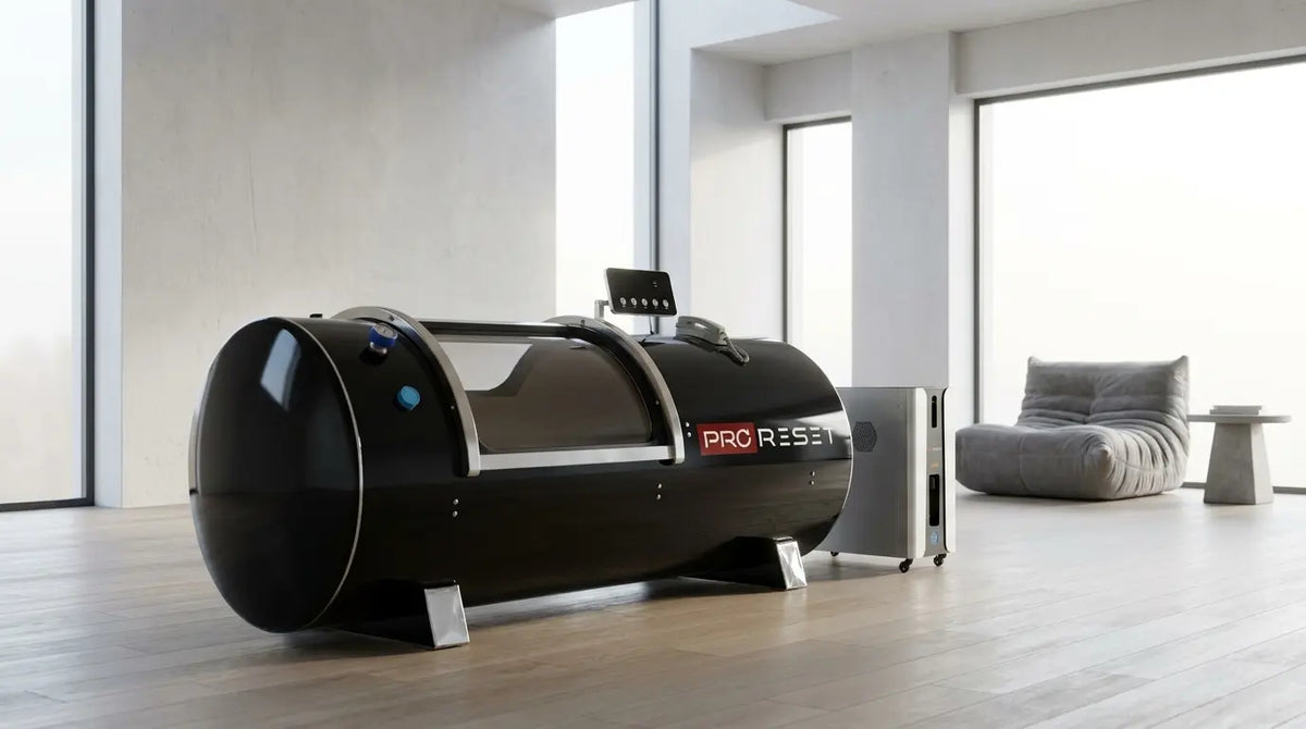 Hard-Shell Hyperbare Sauerstoffkammer in einem modernen Sport-Recovery-Center