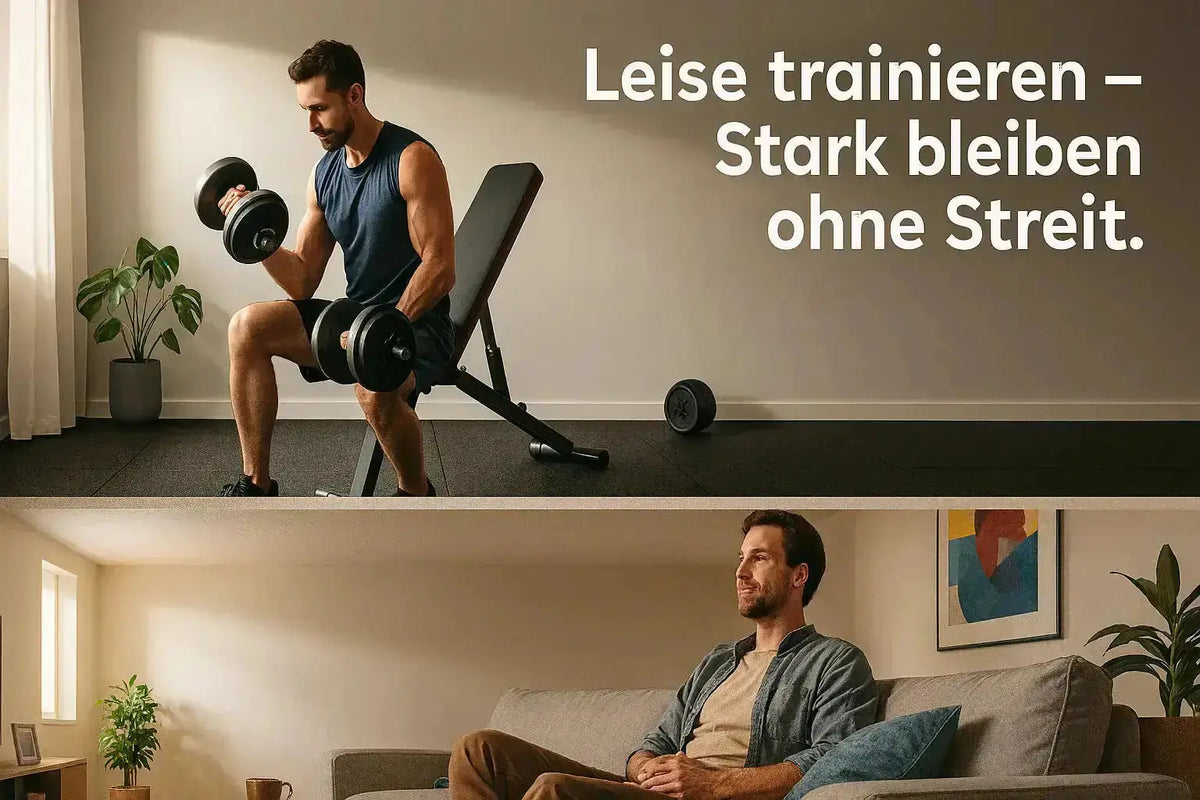 Soluciones para un gimnasio en casa en el que se pueda entrenar en silencio, ideal para viviendas con paredes finas Kraftathlet
