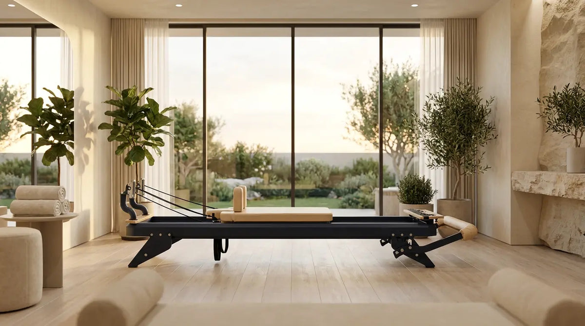 Hegren Pilates Reformer in the hotel's wellness area