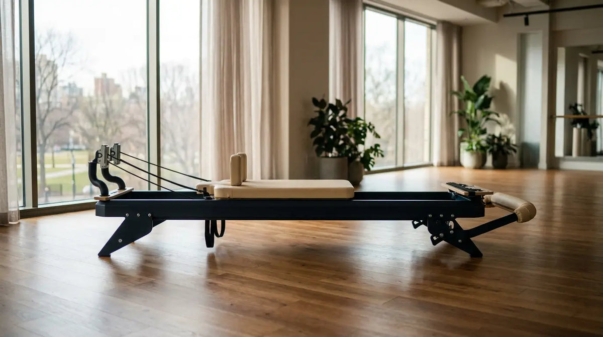 Hegren TALMA 62 – stalowy reformer do studia – zakup reformera do pilatesu