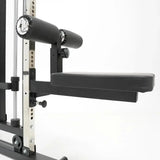 Force USA G3 Upgrade Kit components, including the lat pulldown seat and low row footplate.
