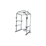 Force USA Home Power Rack Combo with removable lat pulldown bar and sturdy steel frame.
