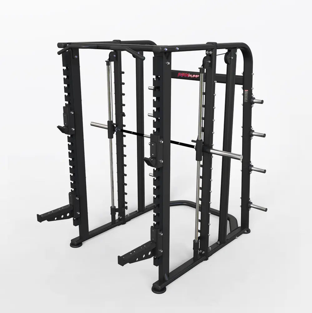 MaxPump A4000-40A Smith Half Rack, máquina multifuncional