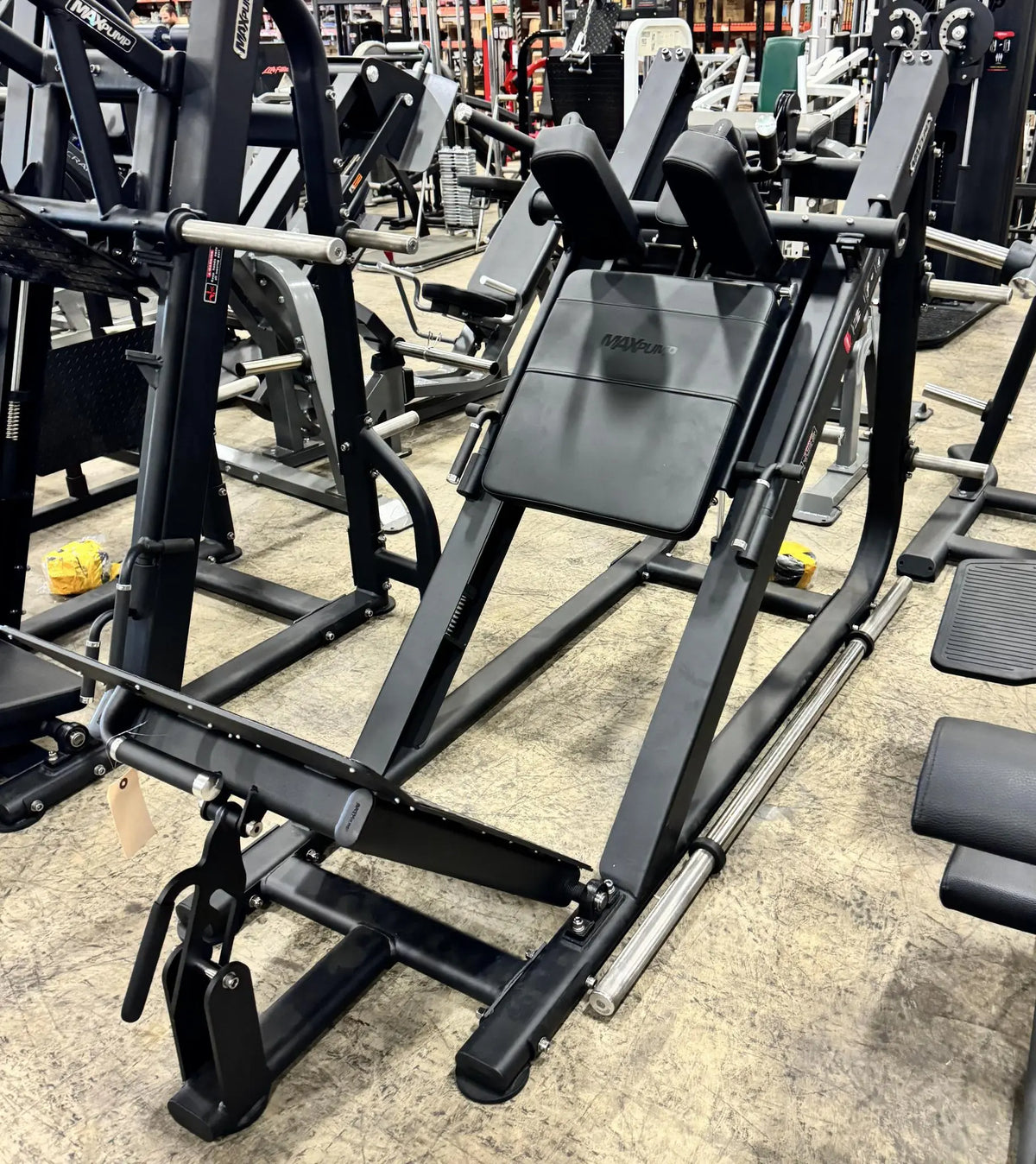 MaxPump A7072 Multi Hack Squat Pro - Macchina per le gambe