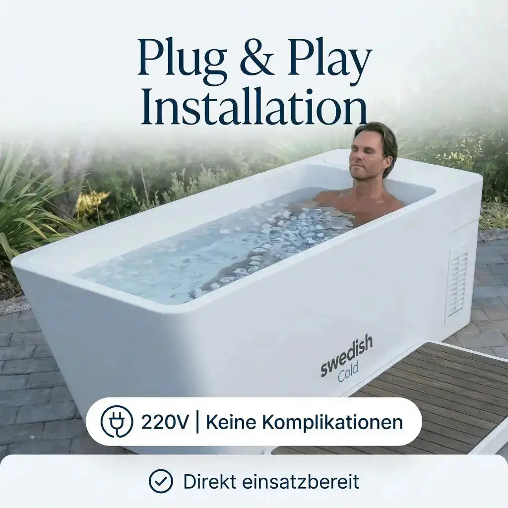 Swedish Cold Cold Plunge – kąpiel lodowa na regenerację, wydajność i dobre samopoczucie SwedishCold Cold Plunge