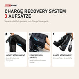 Aerify Charge Recovery System, separat erhältliche Aufsätze: Jacket, Compression Shorts und Pants