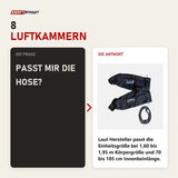 Frage und Antwort zu Aerify Pants Attachment für Standard: Passt mir die Hose?