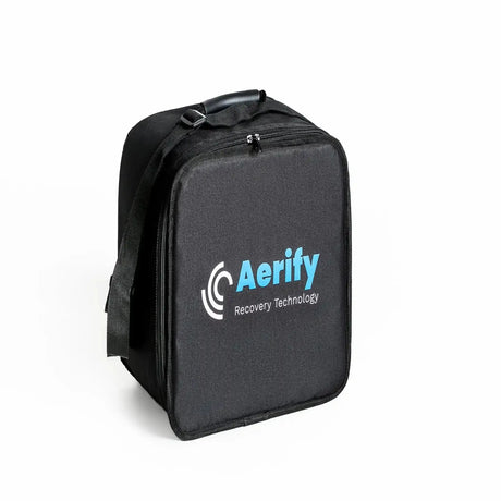 Aerify Standard Recovery Boots, Tragetasche Frontalansicht mit Branding