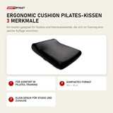 Elina Pilates Ergonomic Cushion Pilates-Kissen mit 3 Merkmalen: Für Komfort im Pilates-Training, Kompaktes Format, Klein genug für Studio und Zuhause