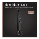 Elina Pilates Nubium Black Edition mit Tower, Grafik zum Black-Edition-Look in senkrechter Position