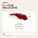 Maßbild Elina Pilates Spine Corrector 3 in 1: Stellfläche 74 × 48 cm, Höhe 32 cm