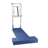 Elina Pilates Wall Unit – Polster in Blau mit Turm aus Metall