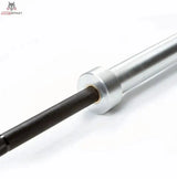 Force USA Freedom Barbell V2 Detail des Übergangs von der Hülse zum schwarzen Griffbereich