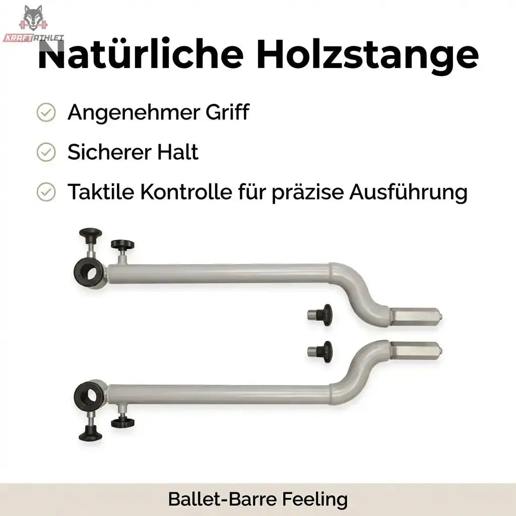 Hegren Stability Bar für den TALMA 62 als Grafik zur Holzstange mit zwei Stangenteilen