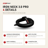 Iron Neck 3.0 Pro Nackentrainer: 4 Details zu Reibungsrad, AirFit-Polster, Pumpball und Frontpolstern