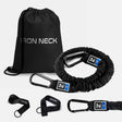 Iron Neck Harness Kit Medium Zubehör-Set: Lieferumfang mit Beutel, Widerstandsband, Karabinern und Schlaufen