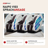 NAIPO V103 Automaten-Massagesessel: Sprachansage, wenn der Sessel ohne gestartete Massage belegt ist