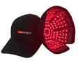 ProReset Rotlicht-Cap in Schwarz, Außenseite und Innenseite mit roten LEDs