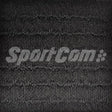 SportCom Judo-Tatami Reisstroh 1 × 1 m, 5 cm, rutschfeste Unterseite, Detail der schwarzen Oberflächenstruktur