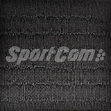 SportCom Judo-Tatami Reisstroh 2 × 1 m, 5 cm, glatte Unterseite, Nahaufnahme der dunkelgrauen Reisstroh-Struktur, Variante 1 × 1 m