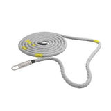 tiguar 4RACE Battle Rope mit Haken in Schrägansicht, Seil in Schlaufen gelegt mit Haken vorn