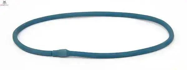 tiguar Body Tube Grau Tubing, Stärke mittel in Marine: marineblauer Gummischlauch-Ring in Draufsicht
