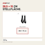 Maßbild tiguar Gummigriffe für Kabelzug: Stellfläche 28,5 × 15 cm