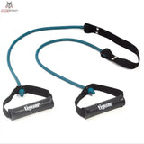 tiguar Mega Tube 2.0 Grau Tubing mit Griffen, Variante mittel in Marine, ausgelegt mit beiden Griffen