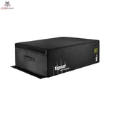 tiguar Plyo Soft Box V2 60 cm Sprungbox aus Schaumstoff in Schwarz, 30-cm-Variante in Schrägansicht