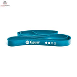 tiguar Power Band GT II Widerstandsband Marine liegend, petrolblaue Schlaufe mit weißem Logo