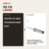 Frage und Antwort zu tiguar Technical Bar Technikstange: Wofür ist eine Technikstange gut?