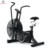 Titanium Strength Hybrid-Paket, Air Bike in Schwarz, Schrägansicht von links
