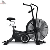 Titanium Strength Hybrid-Paket, Air Bike in Schwarz, Seitenansicht von rechts mit Luftrad