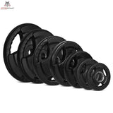 Titanium Strength Olympisches Hantelscheiben-Set 60 kg aufgereiht von groß nach klein, Ausführung 60 kg